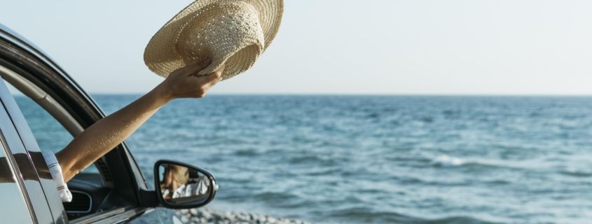 Luxury car driving in Marbella with comprehensive insurance coverage