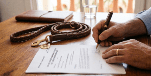 Securing legally compliant dog insurance policy in Spain.