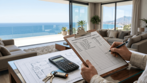 Taking a home contents inventory for Spanish property insurance
