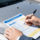 How to properly fill out the Parte Amistoso form after a car accident in Spain.