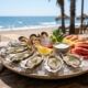 Plato de mariscos premium en un restaurante de la Costa del Sol